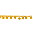 [003R-1104] [003R] Nastro Pom Pon Grande (Ocra)