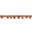 [003R-1126] [003R] Nastro Pom Pon Grande (Rosso Mattone)