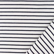 [S1687L-1085] [S1687L] Jersey Jacquard Mini Breton Stripes (Marine)