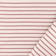 [S1687L-1115] [S1687L] Jersey Jacquard Mini Breton Stripes (Old Pink)