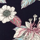 [S1698L-3681] [S1698L] Rayon Poplin Printed Fleur (Design A)