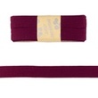 [705R-187135] [705R] Viskose Schrägband Uni 10 x 3m (Bordeaux)