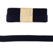 [705R-187134] [705R] Viskose Schrägband Uni 10 x 3m (Marine)