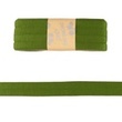 [705R-187151] [705R] Viskose Schrägband Uni 10 x 3m (Oliv Grün)