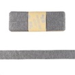 [705R-187166] [705R] Viskose Schrägband Uni 10 x 3m (Grau Meliert)