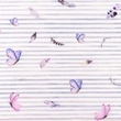 [S1437R-187377] [S1437R] Poplin Digital Printed Stripes and Friends Snoozy Fabrics (Design E)