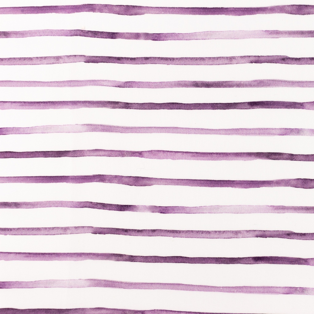 [S1439R] Poplin Digital Printed Stripes Snoozy Fabrics