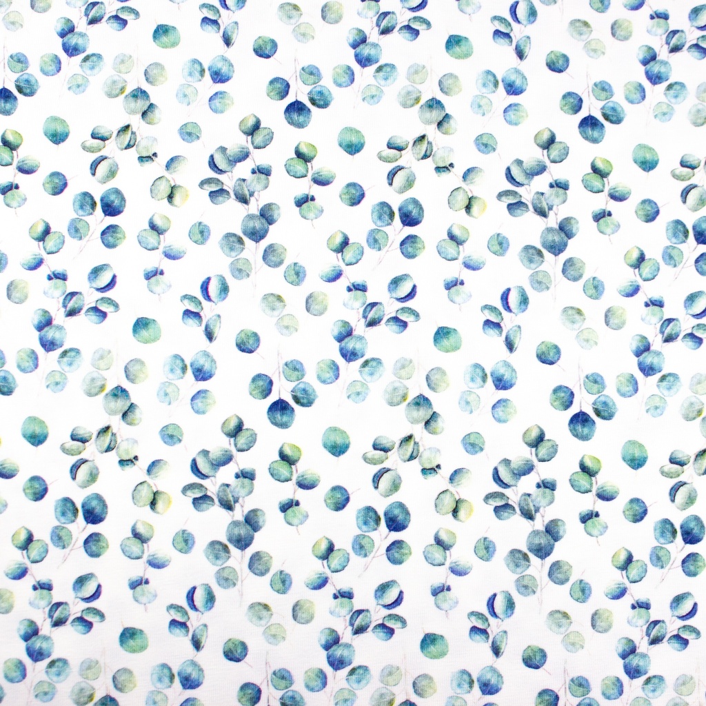 [S1670R] Jersey Digital Printed Eucalyptus Mix