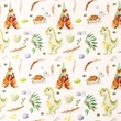 [S1700R-3681] [S1700R] Jersey Digital Printed Rex Snoozy Fabrics (Design A)