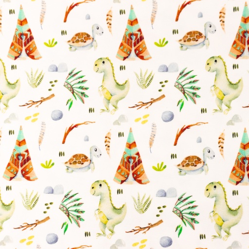 [S1700R] Jersey Digital Printed Rex Snoozy Fabrics