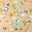 [S1700R-3684] [S1700R] Jersey Digital Printed Rex Snoozy Fabrics (Design D)
