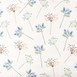 [S1507R-187846] [S1507R] Jersey Digital Printed Blue Flowers Snoozy Fabrics (Design B)