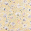 [S1514R-187890] [S1514R] Jersey Digital Printed Faded Flower Snoozy Fabrics (Light Yellow)
