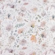 [S1514R-187891] [S1514R] Jersey Digital Printed Faded Flower Snoozy Fabrics (Offwhite)