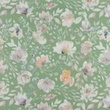 [S1514R-187892] [S1514R] Jersey Digital Printed Faded Flower Snoozy Fabrics (Basil)