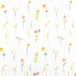 [S1453R-187492] [S1453R] Jersey Digital Printed Leafs And Flowers Snoozy Fabrics (Design C)