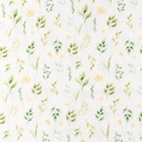 [S1463R-187560] [S1463R] Double Gauze Crinkled Digital Printed Leaves and Flowers Snoozy Fabrics (Design A)