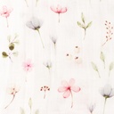 [S1467R-187589] [S1467R] Double Gauze Crinkled Digital Printed Flowers Snoozy Fabrics (Design A)