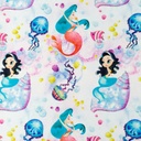 [S1468R-187597] [S1468R] Jersey Digital Printed Mermaid Snoozy Fabrics (Design A)