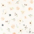 [S1536R-188020] [S1536R] Jersey Digital Printed Flowers Bright (Design C)