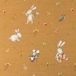 [S1494R-187766] [S1494R] Jersey Digital Printed Bunny Snoozy Fabrics (Design D)