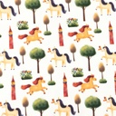 [S1544R-188069] [S1544R] Jersey Digital Printed Unicorn Dream  (Unicorn)