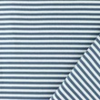 [S1685L-1125] [S1685L] Jersey Jacquard Stripes With Offwhite (Steel Blue)