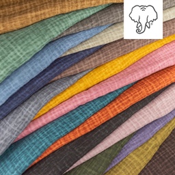 [S1299L] Doppio Garza Dirty Wash Snoozy Fabrics