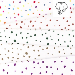 [S1402R] Popeline Imprimé Petits Pois Snoozy Fabrics