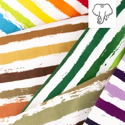 [S1396R] Popelín Estampado Rayas Grandes Snoozy Fabrics