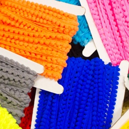 [000R] Pom Pom Lace Mini