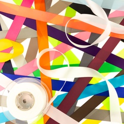 [012R] Cinta De Satén Doble