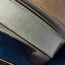 [027R] Leather Lace Punched