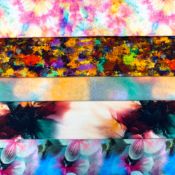 [S1806L] Jersey Digitaal Bedrukt Tie Dye