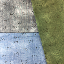 [S1818R] Jersey Printed Jeans With Boobies Kristel