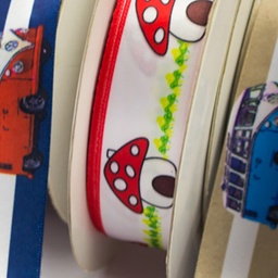 [039R] Satin Ribbon Printed