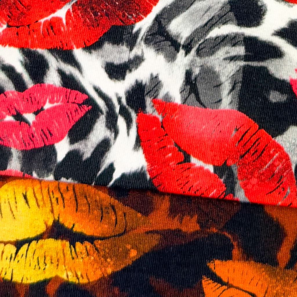 [S1832L] Jersey Impresión Digital Animals Freaks