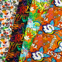 [S1841L] Jersey Impresión Digital Animals Freaks