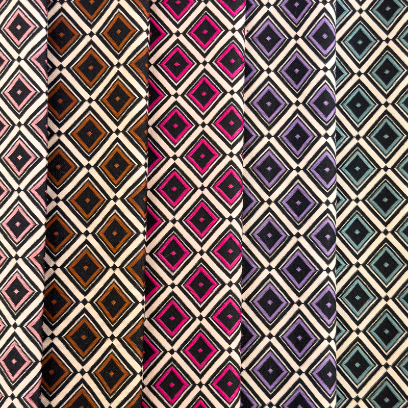 [S1865L] Punta Di Roma Jacquard Retro