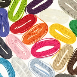[042R] Elastiek Kleurlijn 6 mm 2 m Per Bosje