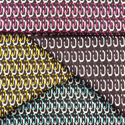 [S1867R] Punta Di Roma Fiocco Jacquard