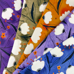 [S1887R] Jersey Digitaal Bedrukt Tulpen