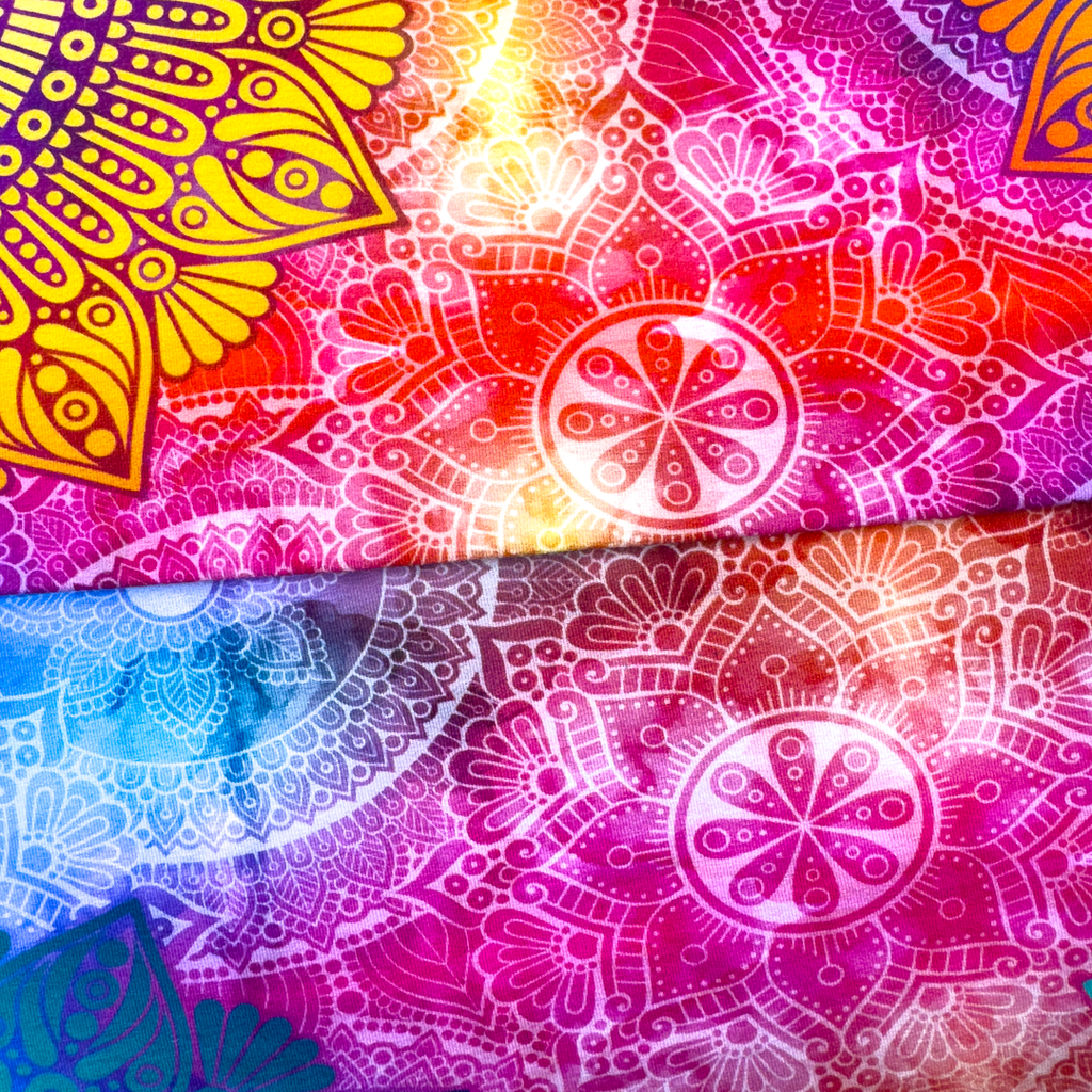[S1917L] Lycra Viscosa Pesante Stampa Digitale Mandala