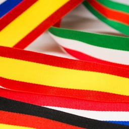 [049R] Dekorband Flagga 25 mm