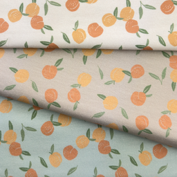 [S1990L] Jersey Printed Peaches