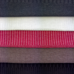 [S2043R] Jersey Jacquard Fantasy Stripes