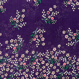 [S2053R] Voile Small Flowers