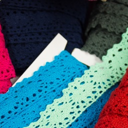 [069R] Nastro Pizzo Di Cotone Colour Line