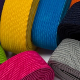 [070R] Élastique Colour Line 20 mm  2 m Par Bundle