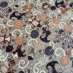 [S2136R-3681] [S2136R] 100% Rayon Printed Batik